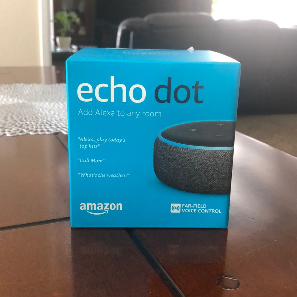 Brand New Amazon Alexa Echo Dot 3rd Generation